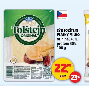 SR TOLTEJN PLTKY MILKO