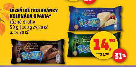 OPAVIA KOLONDA LZESK OPLATKY