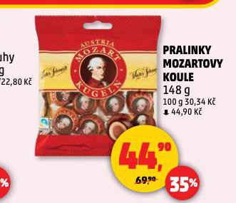 PRALINKY MOZARTOVY KOULE