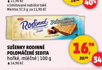 SUENKY RODINN POLOMEN SEDITA