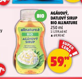 AGVOV SIRUP BIO ALLNATURE