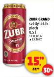 PIVO ZUBR GRAND