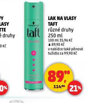 TAFT LAK NA VLASY