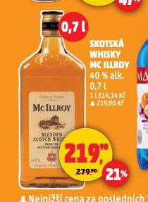 SKOTSK WHISKY MC ILLROY