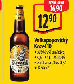PIVO VELKOPOPOVICK KOZEL