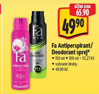 FA ANTIPERSPIRANT