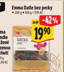 EMMA DATLE BEZ PECKY