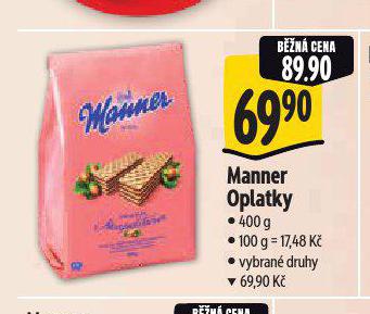 MANNER OPLATKY