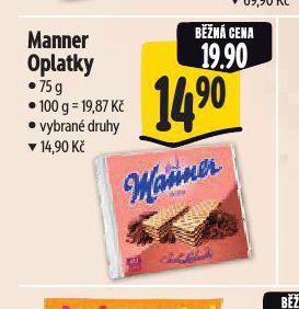 MANNER OPLATKY