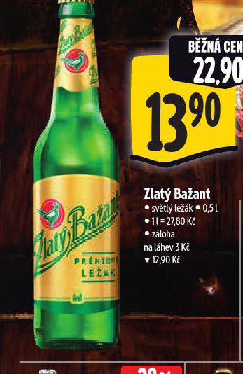 PIVO ZLAT BAANT