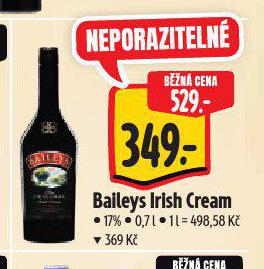 BAILEYS IRISH CREAM