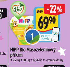 HIPP BIO MASOZELENINOV PKRM