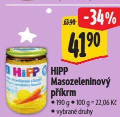 HIPP MASOZELENINOV PKRM