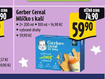 GERBER CEREAL MLKO S KA