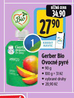 GERBER BIO OVOCN PYR