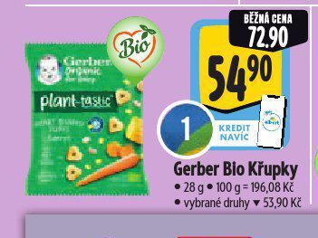 GERBER BIO KUPKY