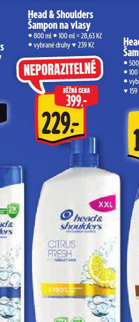 HEAD & SHOULDERS AMPON NA VLASY