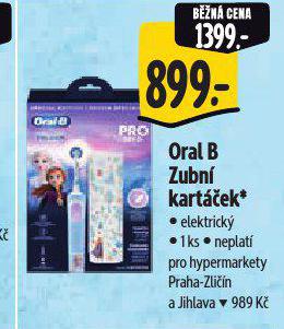 ORAL B ZUBN KARTEK