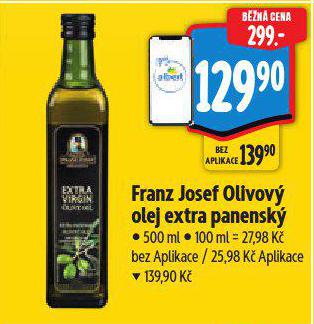 FRANZ JOSEF OLIVOV OLEJ EXTRA PANENSK