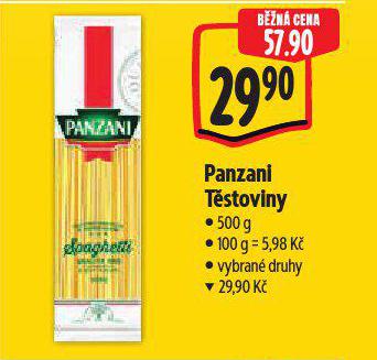 PANZANI TSTOVINY