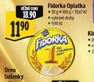 FIDORKA OPLATKA