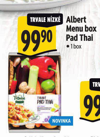MENU BOX PAD THAI