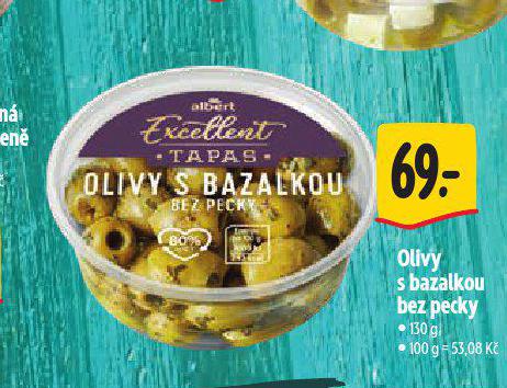 OLIVY S BAZALKOU BEZ PECKY
