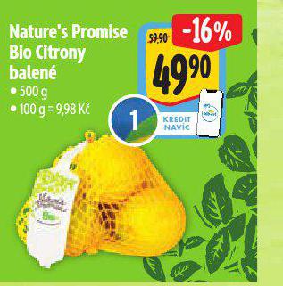 NATURES PROMISE BIO CITRONY BALEN