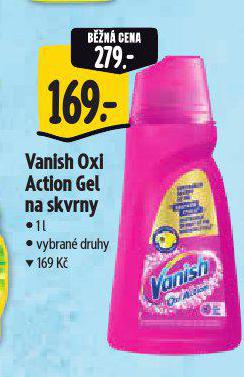 VANISH OXI ACTION GEL NA SKVRNY
