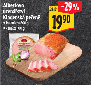 ALBERTOVO UZENSTV KLADENSK PEEN
