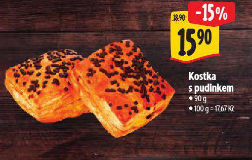 KOSTKA S PUDINKEM