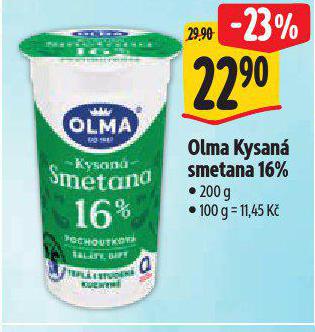 OLMA KYSAN SMETANA 16%