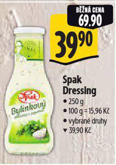 SPAK DRESSING