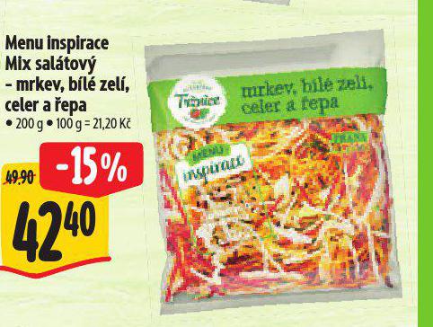 MENU INSPIRACE MIX SALTOV - MRKEV, BL ZEL, CELER, EPA