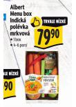 ALBERT MENU BOX INDICK POLVKA MRKVOV