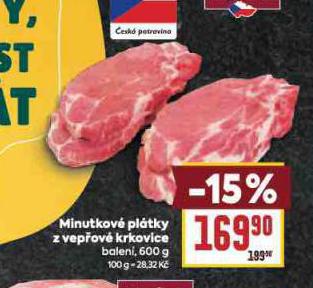 MINUTKOV PLTKY Z VEPOV KRKOVICE