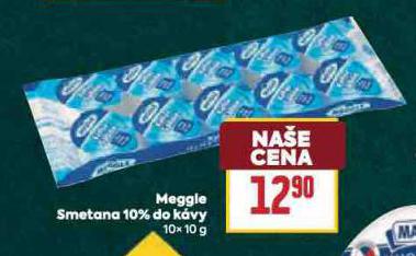 MEGGIE SMETANA 10% DO KVY