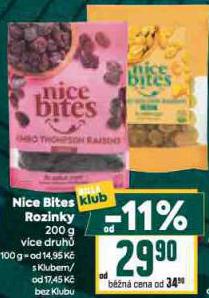 NICE BITES ROZINKY