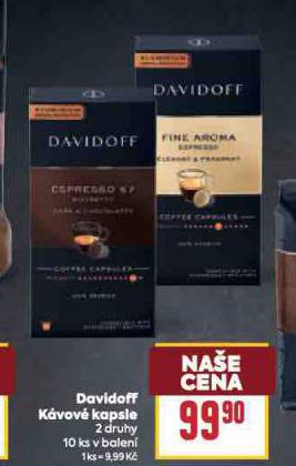 DAVIDOFF KVOV KAPSLE