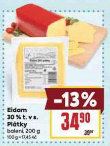 EIDAM 30% T.V.S. PLTKY