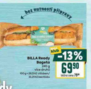 BILLA READY BAGETA
