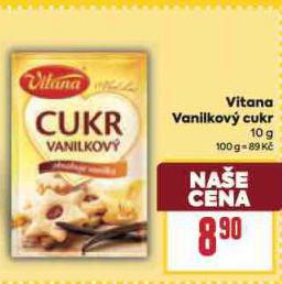 VITANA VANILKOV CUKR
