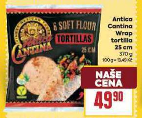 ANTICA CANTINA WRAP TORTILLA