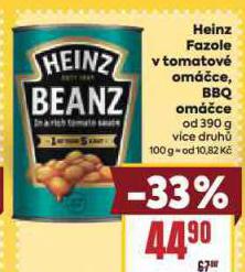 HEINZ FAZOLE V TOMATOV OMCE
