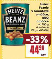 HEINZ FAZOLE V BBQ OMCE