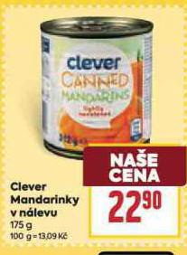 CLEVER MANDARINKY V NLEVU