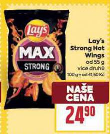 LAYS STRONG HOT WINGS