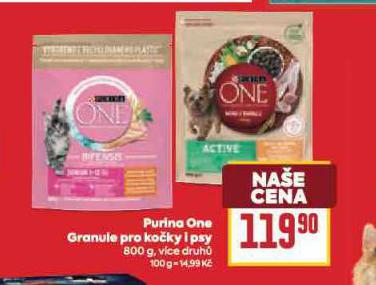 PURINA ONE GRANULE PRO KOKY I PSY