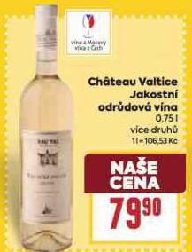 CHATEAU VALTICE JAKOSTN ODRDOV VNA