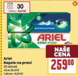 ARIEL KAPSLE NA PRAN